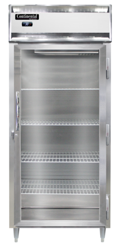 Continental D1RXNSSPT-GD-SD Refrigerator, Pass-Thru