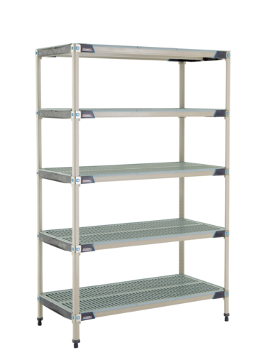 Metro 5X557GX3 Shelving Unit, All Plastic