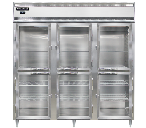 Continental D3RNSAPTHD-GD-SD Refrigerator, Pass-Thru