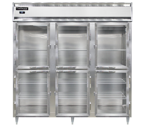 Continental D3RNSAPTHD-GD-SD Refrigerator, Pass-Thru