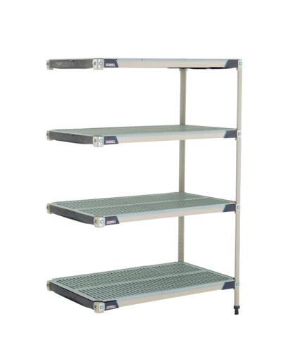 Metro AX546GX3 Shelving Unit, All Plastic
