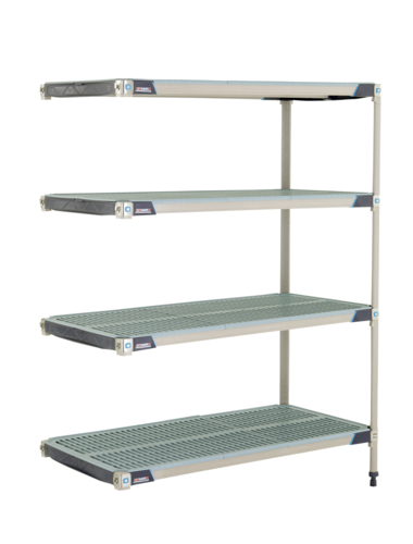 Metro AX556GX3 Shelving Unit, All Plastic