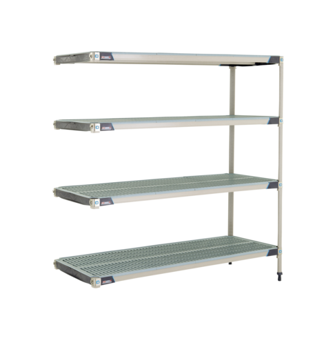 Metro AX566GX3 Shelving Unit, All Plastic