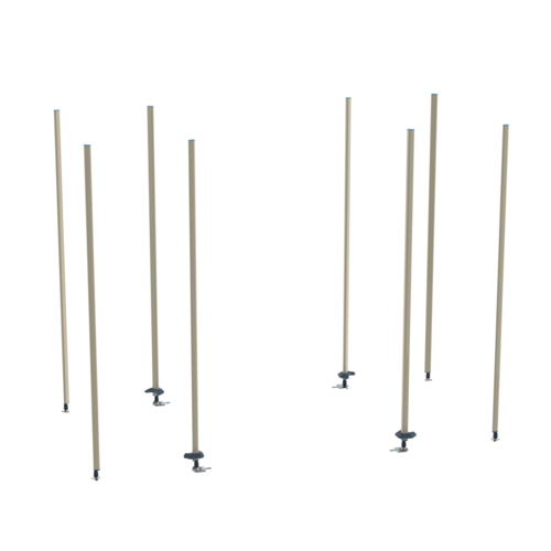 Metro BTEQ3 Track Shelving Kit