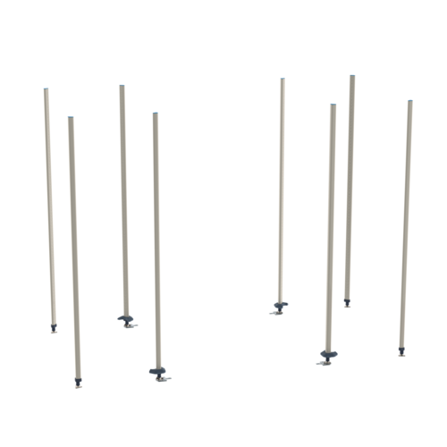 Metro BTEX3 Track Shelving Kit