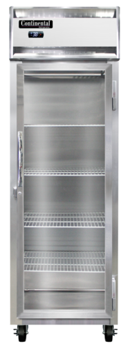 Continental 1RNSAPT-GD-SD Refrigerator, Pass-Thru