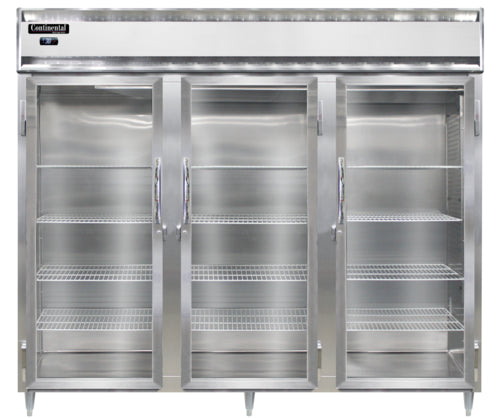 Continental D3RENPT-GD-SD Refrigerator, Pass-Thru
