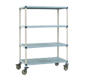 Metro Q566EG3 Shelving Unit, Plastic with Poly Exterior Steel Posts