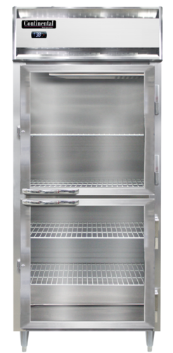Continental D1RXNSSPTHD-GD-SD Refrigerator, Pass-Thru