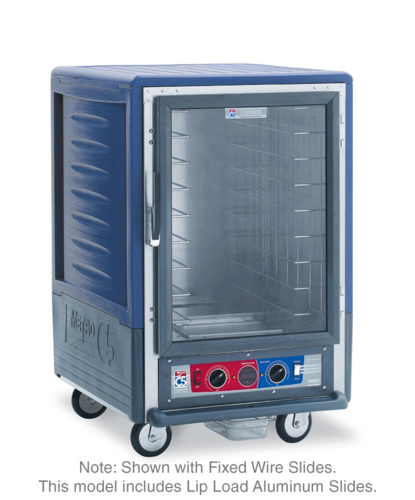 Metro C535-CLFC-L-BU Heated Holding Proofing Cabinet, Half-Height