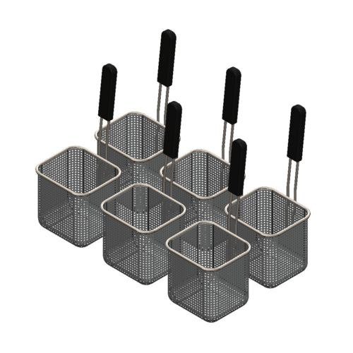 Arcobaleno APCB8SET6 Pasta Insert Basket