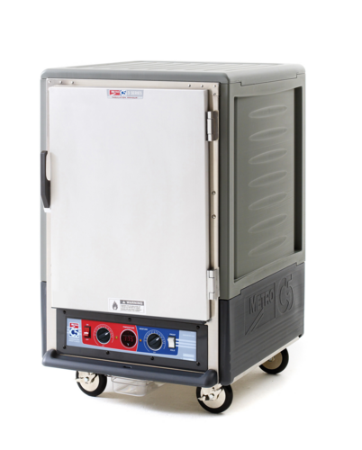 Metro C535-CLFS-U-GY Heated Holding Proofing Cabinet, Half-Height