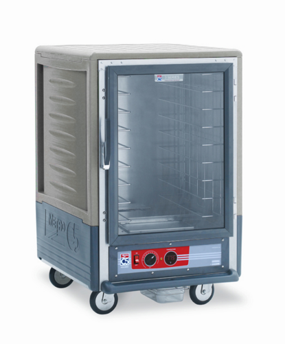 Metro C535-HFC-4-GY Heated Cabinet, Mobile