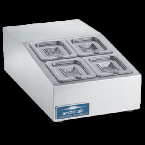 Arctic Air ACP4SQ Refrigerated Countertop Pan Rail