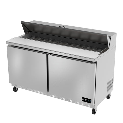 Asber APTS-60-16 Refrigerated Counter, Sandwich / Salad Unit