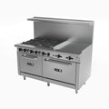 Asber AEMR-2-G24-B6-60-H Range, 60" Restaurant, Gas