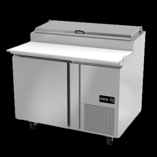 Asber APTP-46 Refrigerated Counter, Pizza Prep Table