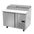 Asber APTP-46 Refrigerated Counter, Pizza Prep Table