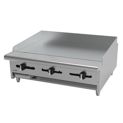 Asber AEMG-36-H Griddle, Gas, Countertop