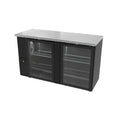 Asber ABBC-24-60G Back Bar Cabinet, Refrigerated