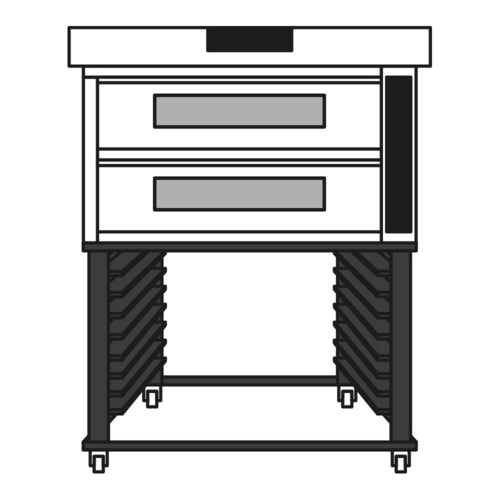 Moretti Forni ID-D 105.65 Pizza Bake Oven, Deck-Type, Electric