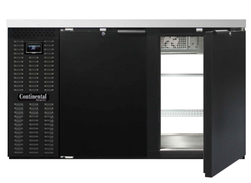 Continental BB59NPT Back Bar Cabinet, Refrigerated, Pass-Thru