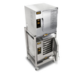 AccuTemp E62403D130 DBL Steamer, Convection, Electric, Boilerless, Floor Model