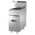 Asber AEF-50-S Fryer, Gas, Floor Model, Full Pot
