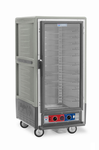 Metro C537-CLFC-U-GY Heated Holding Proofing Cabinet, Mobile