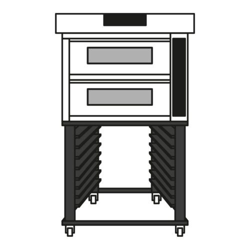 Moretti Forni ID-D 72.72 Pizza Bake Oven, Deck-Type, Electric