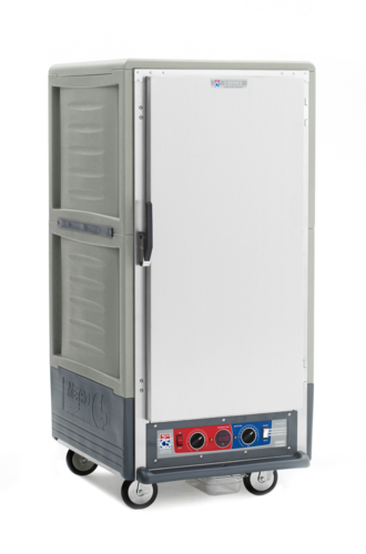 Metro C537-CLFS-L-GYA Heated Holding Proofing Cabinet, Mobile