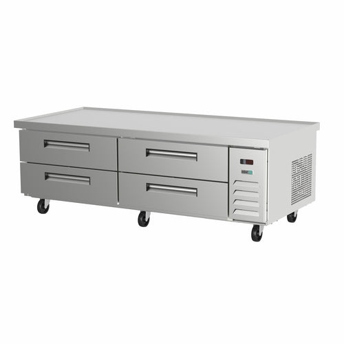 Asber ACBR-72 Equipment Stand, Refrigerated Base