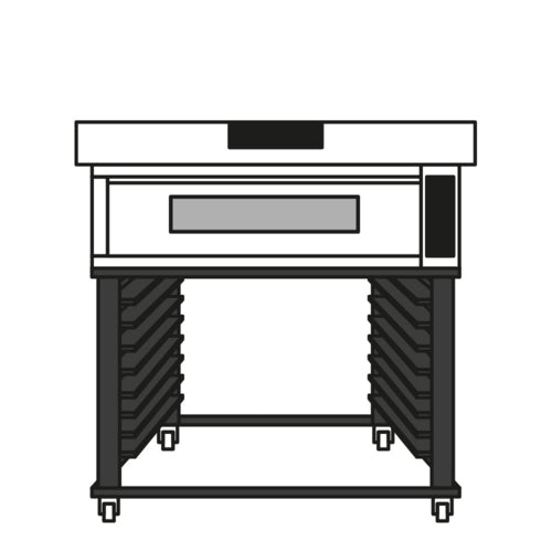 Moretti Forni ID-M 105.65 Pizza Bake Oven, Deck-Type, Electric