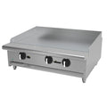 Asber AETG-36-H Griddle, Gas, Countertop
