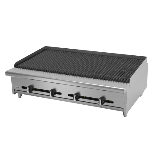 Asber AERB-48 Charbroiler, Gas, Countertop