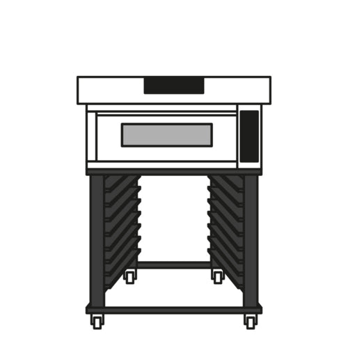 Moretti Forni ID-M 72.72 Pizza Bake Oven, Deck-Type, Electric
