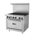 Asber AER-6-36 Range, 36" Restaurant, Gas