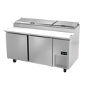Asber APTP-67 Refrigerated Counter, Pizza Prep Table