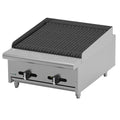 Asber AERB-24 Charbroiler, Gas, Countertop