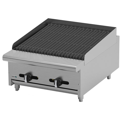 Asber AERB-24 Charbroiler, Gas, Countertop
