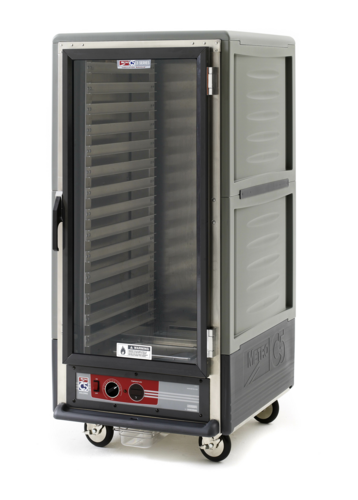 Metro C537-HLFC-L-GYA Heated Cabinet, Mobile