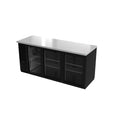 Asber ABBC-78G Back Bar Cabinet, Refrigerated
