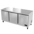 Asber AUTR-72 Refrigerator, Undercounter, Reach-In