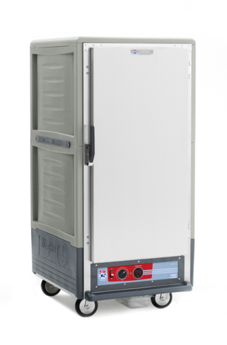 Metro C537-HLFS-4-GYA Heated Cabinet, Mobile