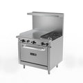 Asber AEMR-G24-B2-36-H Range, 36" Restaurant, Gas