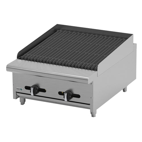 Asber AECRB-24 Charbroiler, Gas, Countertop