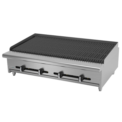Asber AECRB-48 Charbroiler, Gas, Countertop