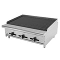 Asber AERB-36 Charbroiler, Gas, Countertop
