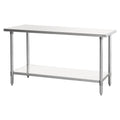 Atosa SSTW-2472 Work Table,  63" - 72", Stainless Steel Top