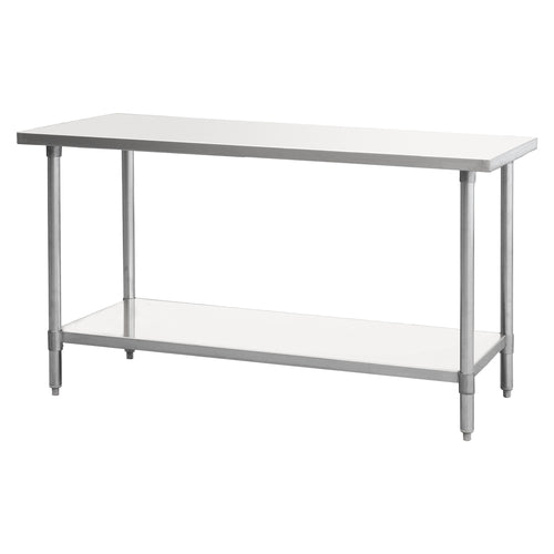 Atosa SSTW-2472 Work Table,  63" - 72", Stainless Steel Top